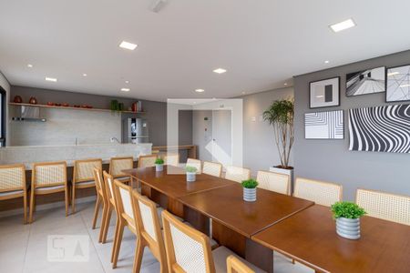 Apartamento à venda com 42m², 2 quartos e 1 vagaÁrea comum - Salão de festas