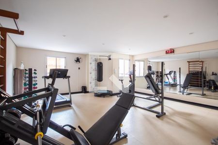 Apartamento para alugar com 60m², 2 quartos e 2 vagasÁrea comum - Academia