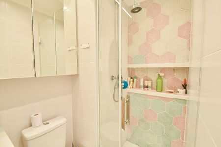 Apartamento à venda com 148m², 3 quartos e 4 vagasBanheiro da Suíte 1