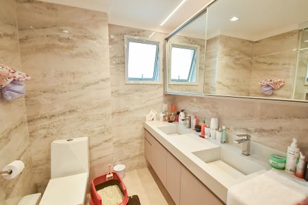 Apartamento à venda com 148m², 3 quartos e 4 vagasBanheiro da Suíte 3