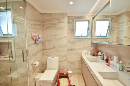 Apartamento à venda com 148m², 3 quartos e 4 vagasBanheiro da Suíte 3