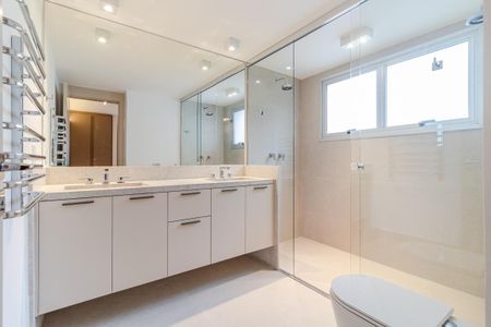 Apartamento para alugar com 109m², 2 quartos e 1 vagaBanheiro da Suíte 1