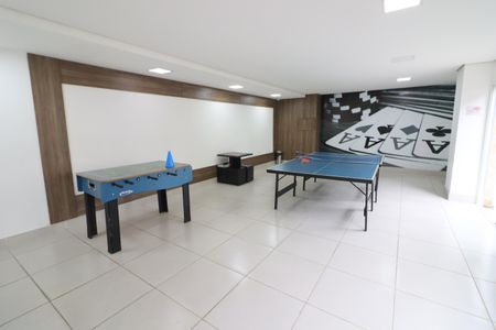 Apartamento à venda com 62m², 2 quartos e 2 vagasÁrea comum - Sala de jogos
