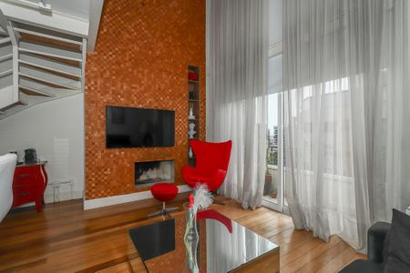 Sala de apartamento para alugar com 1 quarto, 104m² em Moinhos de Vento, Porto Alegre