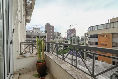 Varanda da Sala de apartamento para alugar com 1 quarto, 104m² em Moinhos de Vento, Porto Alegre