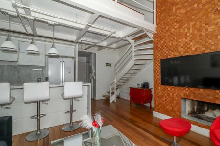 Sala de apartamento para alugar com 1 quarto, 104m² em Moinhos de Vento, Porto Alegre