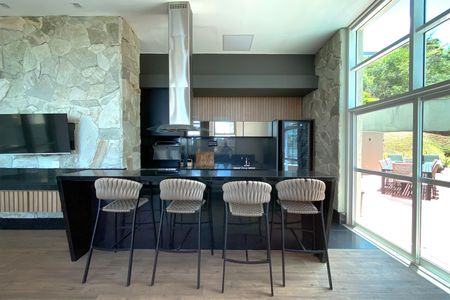 Apartamento à venda com 77m², 2 quartos e 2 vagasÁrea comum - Espaço Gourmet