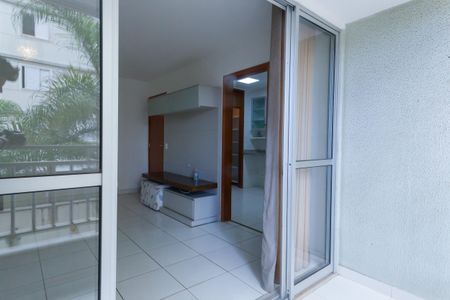 varanda sala de apartamento à venda com 3 quartos, 85m² em Buritis, Belo Horizonte