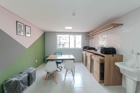 Studio para alugar com 24m², 1 quarto e sem vagaLavanderia