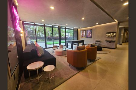 Studio à venda com 24m², 1 quarto e sem vagaSalão de jogos