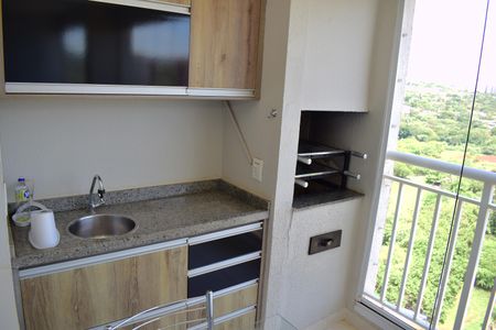 Varanda gourmet de apartamento para alugar com 4 quartos, 128m² em Vila do Golfe, Ribeirão Preto