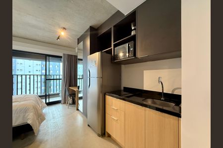 Studio à venda com 25m², 0 quarto e sem vagaCozinha