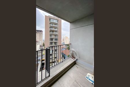 Varanda da Sala de kitnet/studio à venda com 1 quarto, 35m² em Vila Mariana, São Paulo