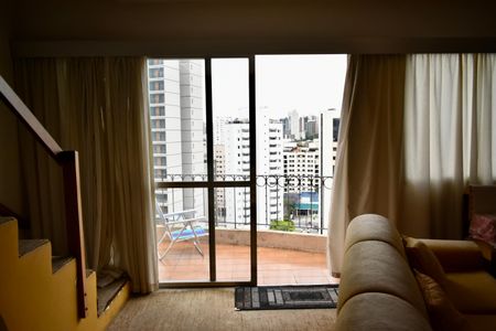 Sacada de apartamento à venda com 4 quartos, 207m² em Vila Clementino, São Paulo