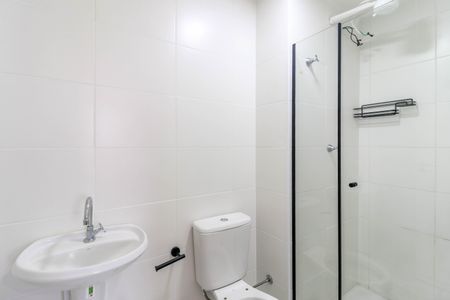 Apartamento para alugar com 28m², 1 quarto e sem vagaBanheiro da Suíte