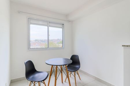 Sala de apartamento para alugar com 1 quarto, 28m² em Parque Maria Helena, São Paulo