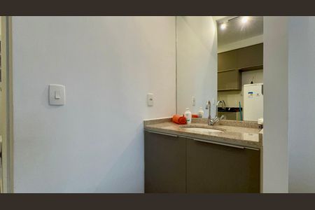Studio para alugar com 23m², 1 quarto e sem vaga Studio para alugar com 23m², 1 quarto e sem vagaBanheiro