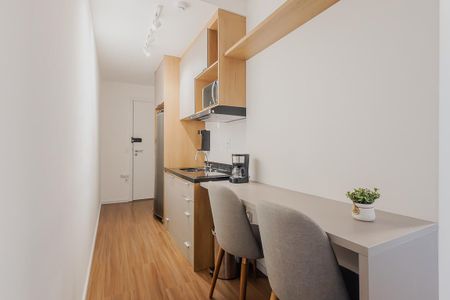 Studio à venda com 33m², 1 quarto e sem vagaCozinha