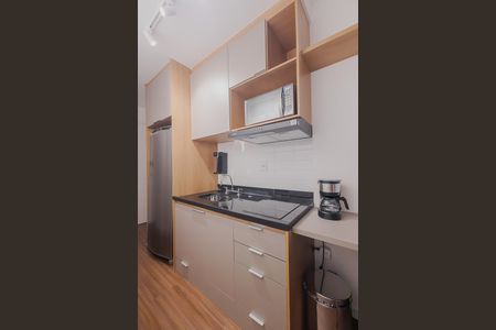 Studio à venda com 33m², 1 quarto e sem vagaCozinha