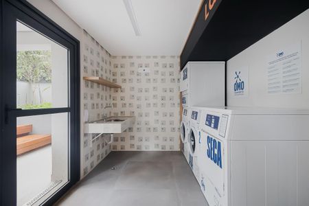 Studio para alugar com 33m², 1 quarto e sem vagaLavanderia