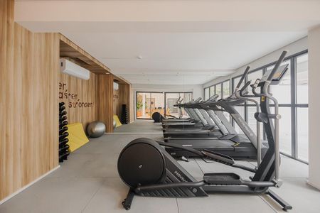 Studio para alugar com 33m², 1 quarto e sem vagaAcademia