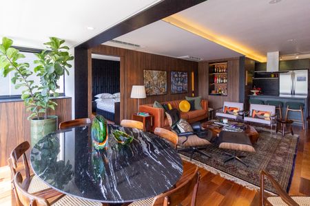 Apartamento para alugar com 64m², 1 quarto e 1 vaga Apartamento para alugar com 64m², 1 quarto e 1 vagaVaranda da Sala