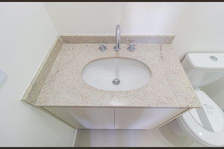 Apartamento para alugar com 31m², 1 quarto e sem vagaDetalhe - Banheiro