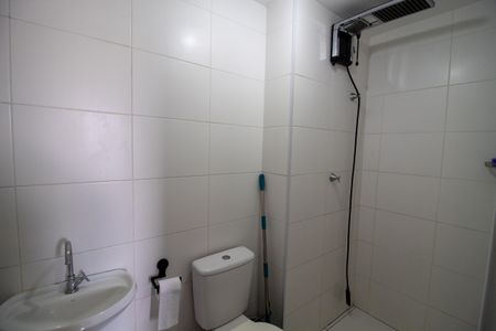 Banheiro do Quarto 1 de apartamento à venda com 1 quarto, 30m² em Ferreira, São Paulo