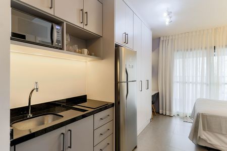 Studio para alugar com 25m², 1 quarto e sem vagaCozinha