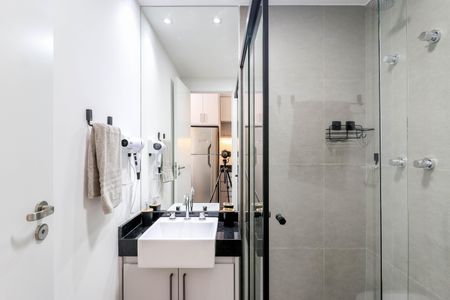 Studio para alugar com 25m², 1 quarto e sem vagaBanheiro Social