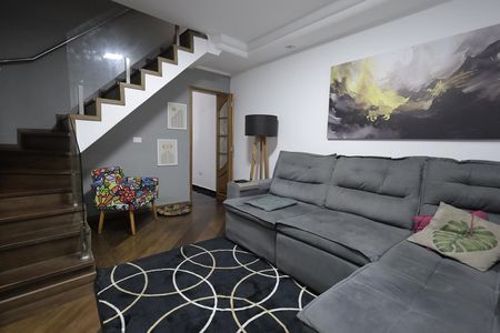 Sala de casa à venda com 3 quartos, 159m² em Parque João Ramalho, Santo André