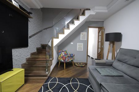 Sala de casa à venda com 3 quartos, 159m² em Parque João Ramalho, Santo André