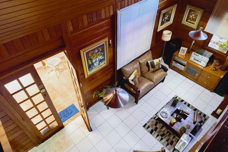 Casa de condomínio à venda com 154m², 3 quartos e 2 vagasSala