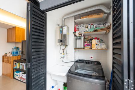 Apartamento à venda com 40m², 1 quarto e 1 vaga Apartamento à venda com 40m², 1 quarto e 1 vagaLavanderia