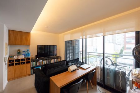 Sala de apartamento para alugar com 1 quarto, 40m² em Vila Monte Alegre, São Paulo