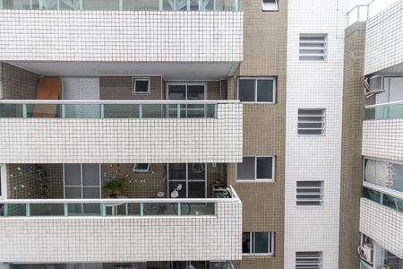 Vista Sala de apartamento para alugar com 2 quartos, 80m² em Canto do Forte, Praia Grande