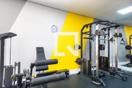 Studio para alugar com 28m², 1 quarto e 1 vaga Studio para alugar com 28m², 1 quarto e 1 vagaÁrea comum - Academia