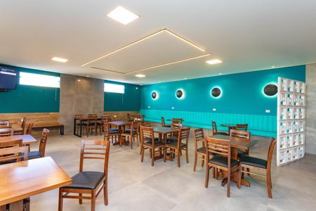 Apartamento à venda com 55m², 2 quartos e 1 vagaÁrea comum - Salão de festas gourmet 