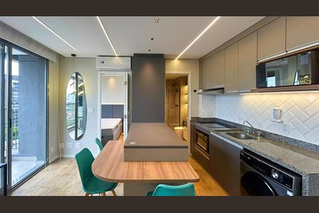 Apartamento à venda com 37m², 1 quarto e sem vaga Apartamento à venda com 37m², 1 quarto e sem vagaCozinha