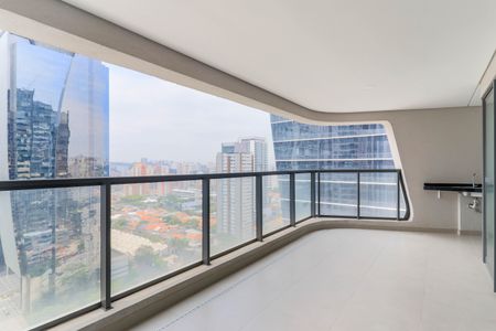 Varanda de apartamento à venda com 3 quartos, 134m² em Chácara Santo Antônio (Zona Sul), São Paulo