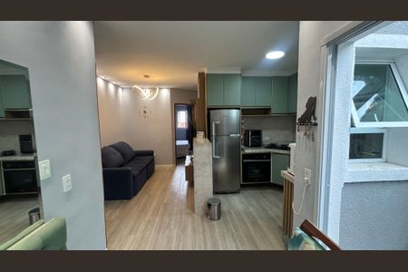Sala  de apartamento à venda com 2 quartos, 50m² em Parque Erasmo Assunção, Santo André