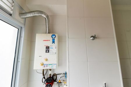 Apartamento à venda com 40m², 2 quartos e sem vagaDetalhe da area de serviço