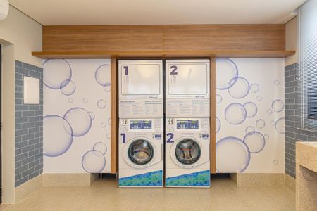 Apartamento à venda com 34m², 2 quartos e sem vagaÁrea comum - Lavanderia