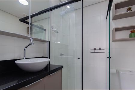 Banheiro Social de apartamento para alugar com 1 quarto, 29m² em Vila Mariana, São Paulo