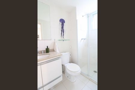 Apartamento para alugar com 117m², 4 quartos e 2 vagasBanheiro da Suíte 1