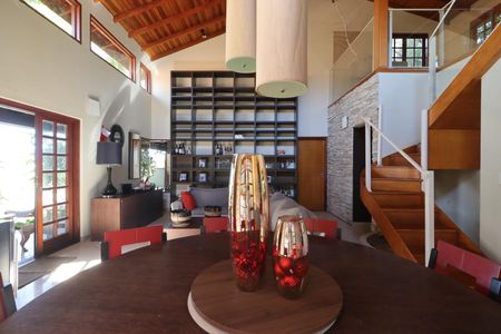 Sala de casa de condomínio para alugar com 4 quartos, 1000m² em Royal Park, Ribeirão Preto