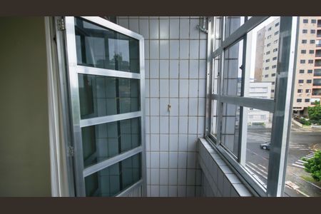 Varanda da Sala de apartamento para alugar com 1 quarto, 74m² em Vila Caiçara, Praia Grande