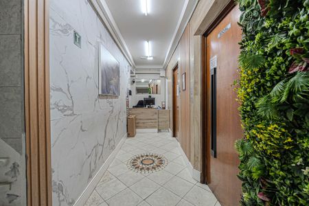 Studio para alugar com 34m², 1 quarto e sem vaga Studio para alugar com 34m², 1 quarto e sem vagaHall de entrada