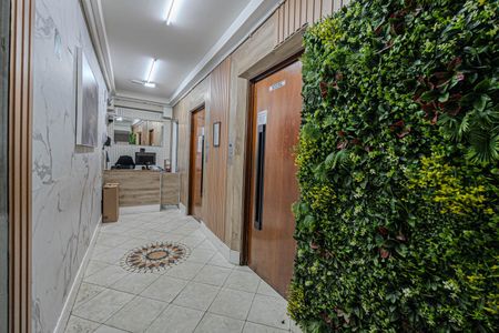 Studio para alugar com 34m², 1 quarto e sem vaga Studio para alugar com 34m², 1 quarto e sem vagaHall de entrada