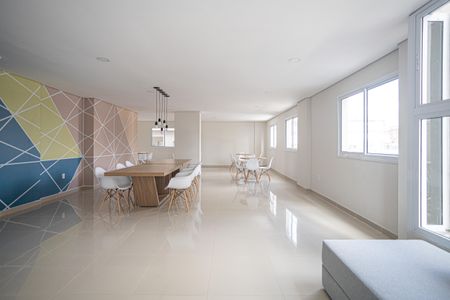 Apartamento à venda com 47m², 2 quartos e 1 vagaÁrea comum - Salão de festas